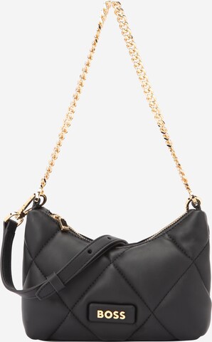 BOSS Shoulder Bag 'Abelie' in Black: front