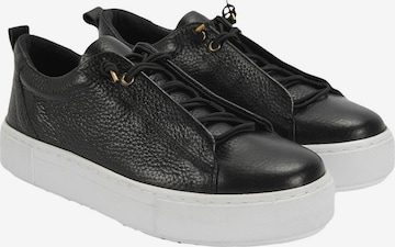 Desa Sneakers laag 'Beleg' in Zwart: voorkant