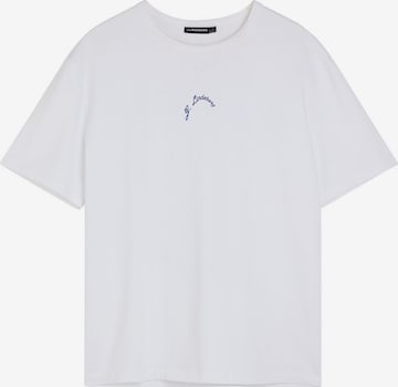 J.Lindeberg Shirt 'Collin' in Wit: voorkant