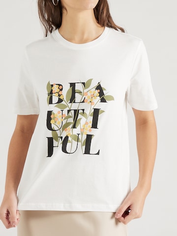 VILA - Camisa 'SYBIL ART' em branco