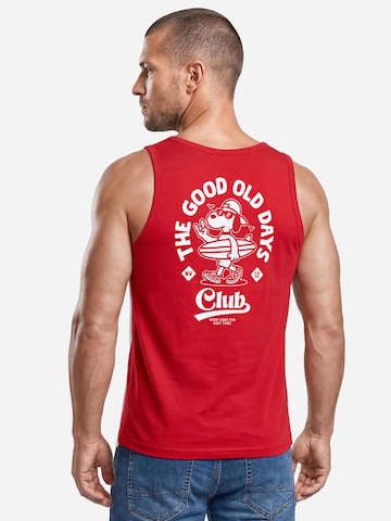Neverless Shirt 'Good old Days'‌‌‌‌‌‌‌‌‌‌ in Rot