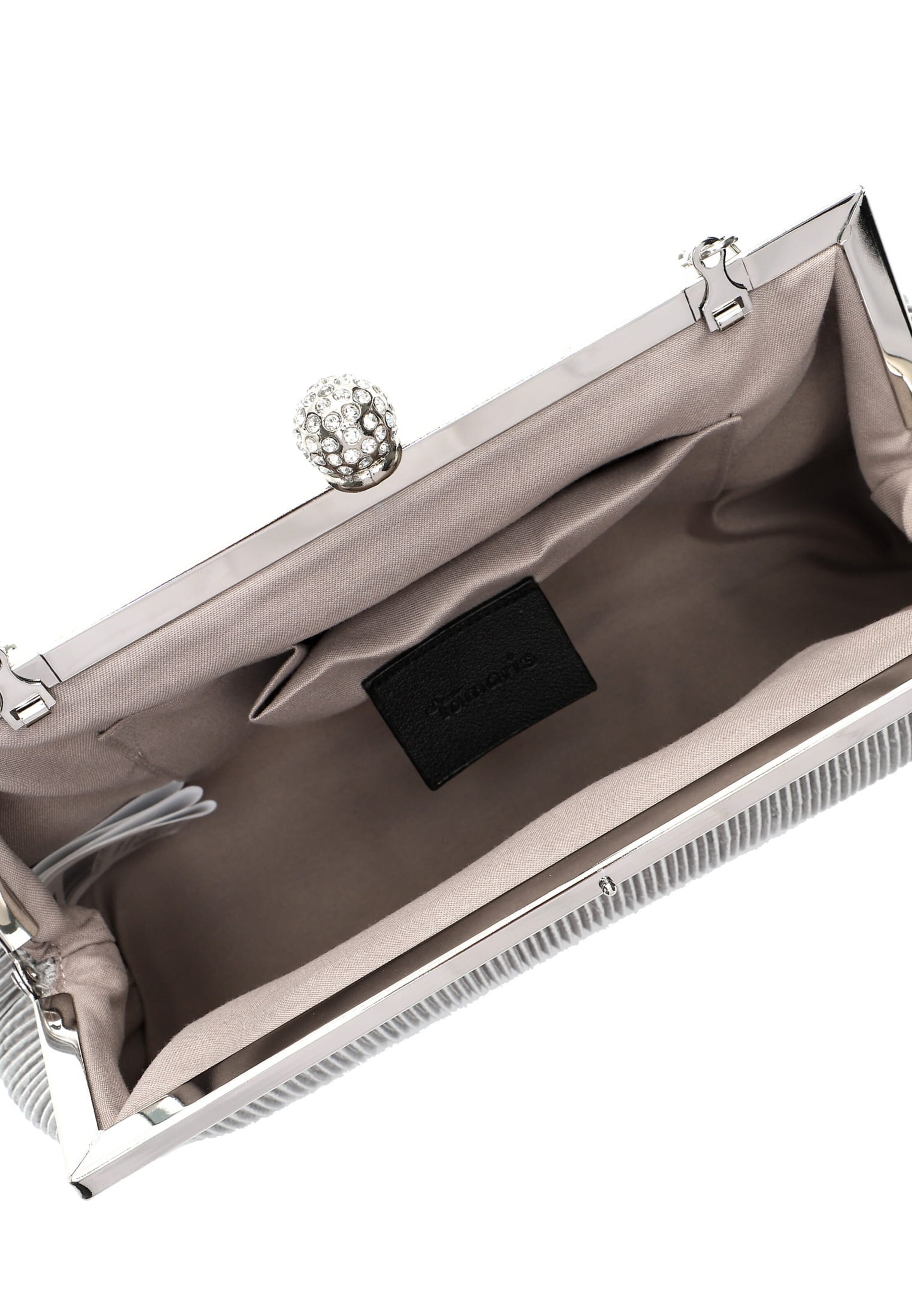 Tamaris Clutch 'Amalia Ball' i grå