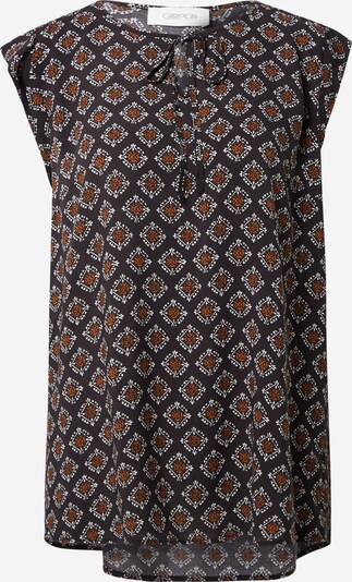 Cartoon Blouse in Caramel / Black / White, Item view