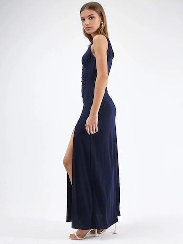 Hiccup Evening Dress in Blue