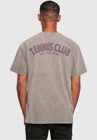 Merchcode Shirt 'College Club' in Grey
