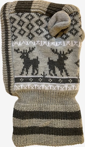 Bonnet 'Schlupfmütze' Kumixi en gris : devant