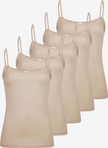 Nina von C. Onderhemd 'Motion' in Beige: voorkant