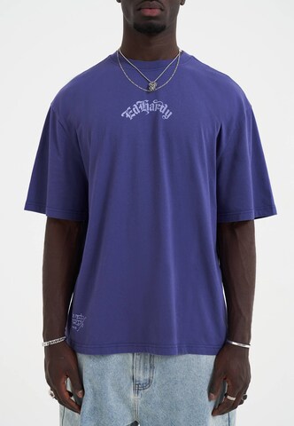Ed Hardy Póló - kék: elől