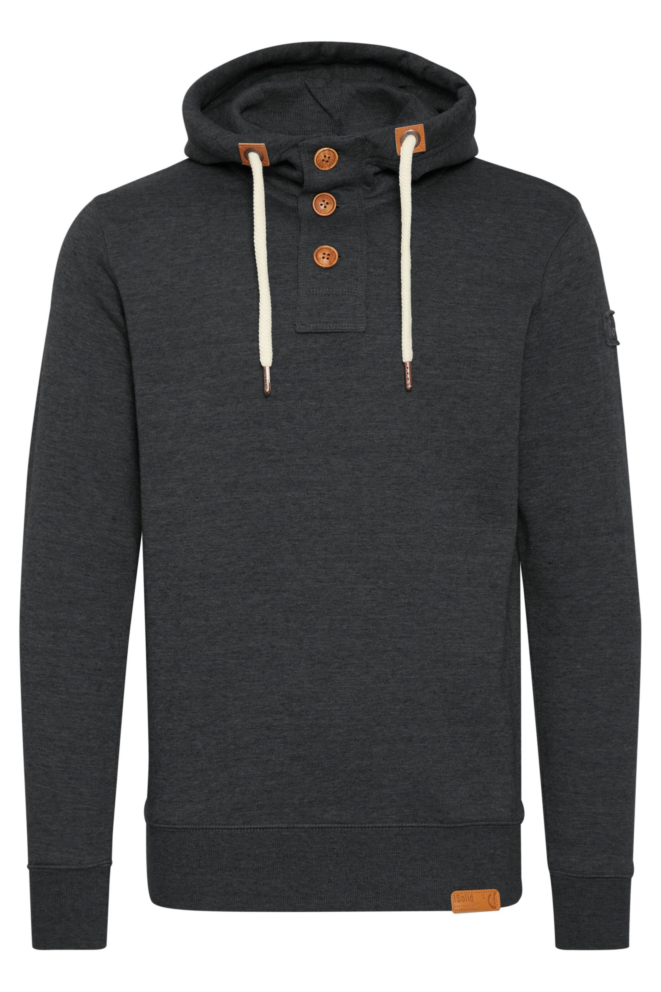 !Solid Sweatshirt 'TripStrip' in Grau: Vorderseite