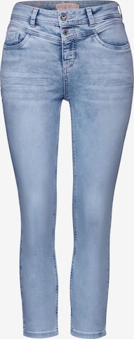 STREET ONE Slim fit Jeans in Blue: front