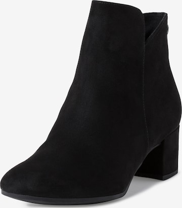 TAMARIS Ankle boots in Black: front