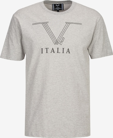 T-Shirt 'Pierre' 19V69 ITALIA en gris : devant