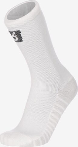 OUTFITTER Athletic Socks 'OCEAN FABRICS TAHI' in White: front