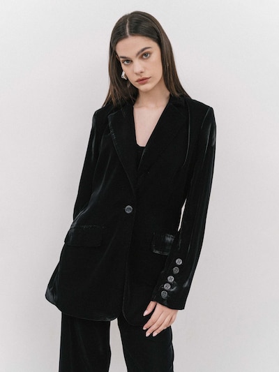 fekete 4TAILORS Blézer, Termék nézet