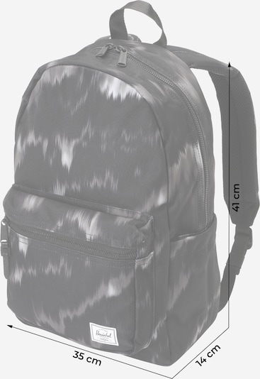 Herschel Ruksak 'Settlement' u siva / crna / bijela, Pregled proizvoda