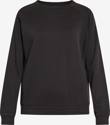 usha BLUE LABEL Sweatshirt in Schwarz: predná strana