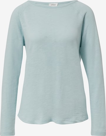 s.Oliver Shirt in Blau: Vorderseite