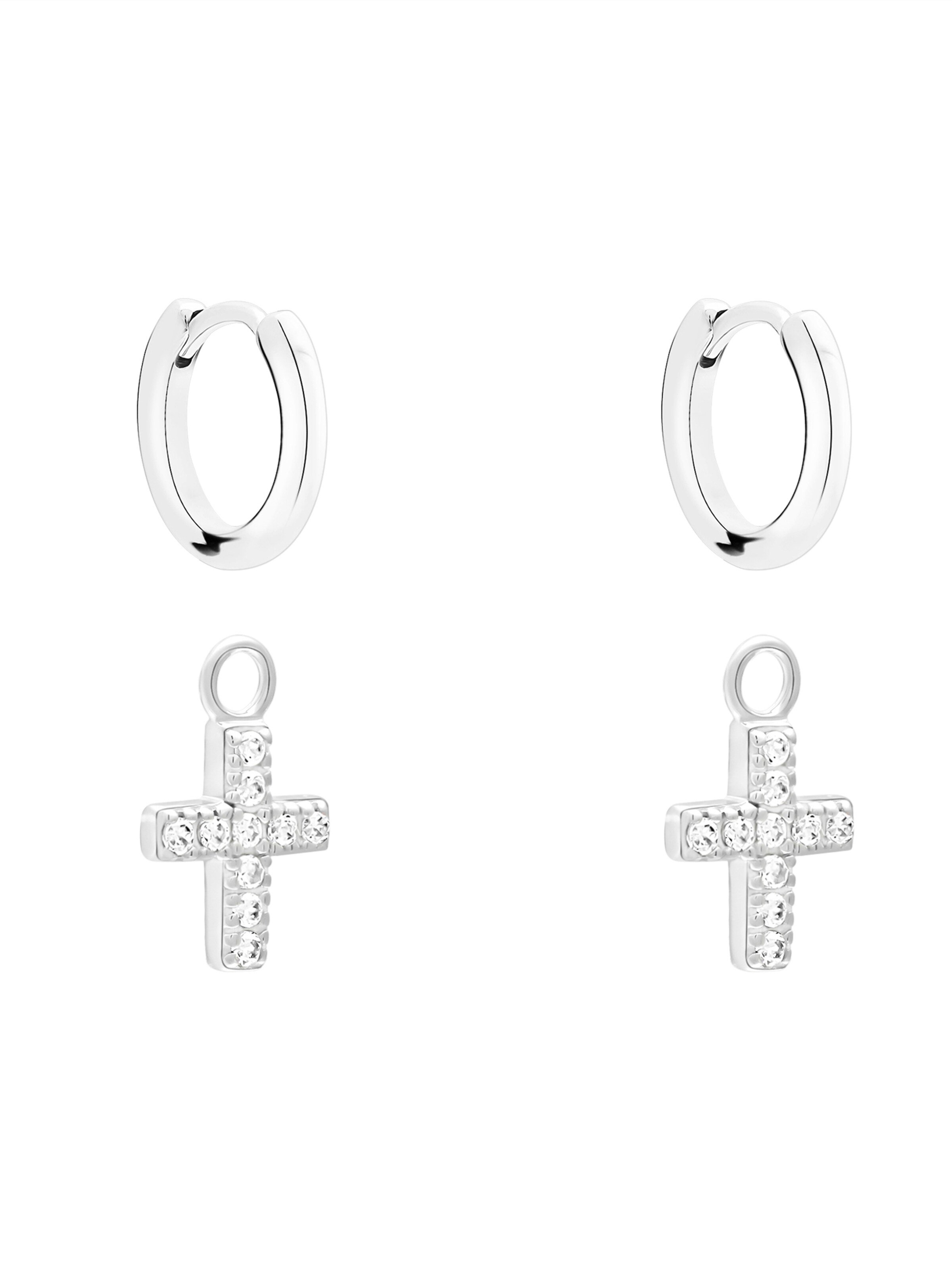 Boucles d'oreilles s.Oliver en argent