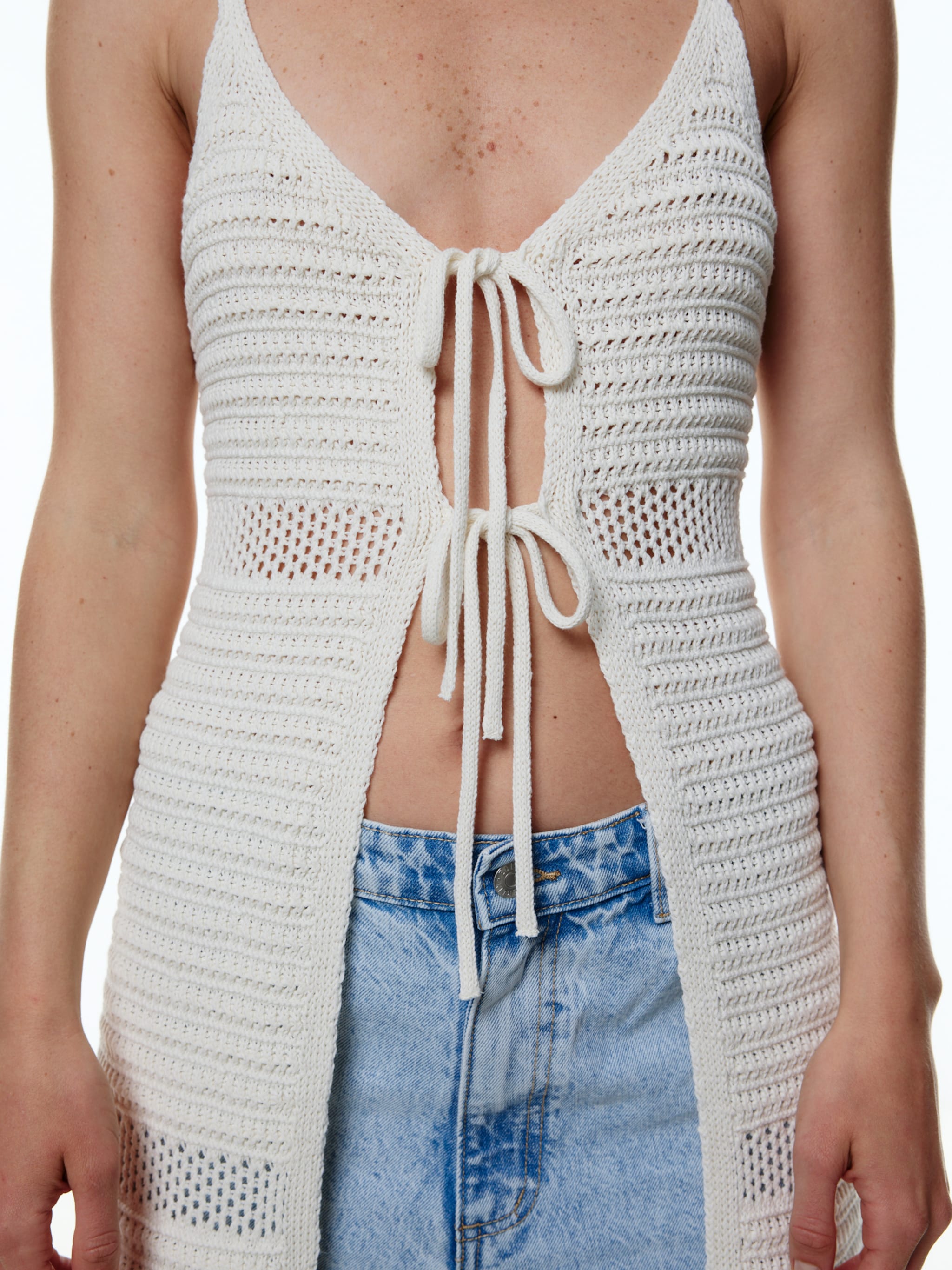 EDITED Kleid 'Katalina' creme