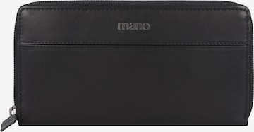 mano Wallet 'Don Romeo' in Black: front