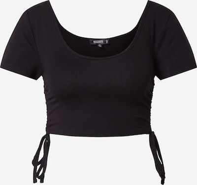 Missguided T-shirt en noir, Vue avec produit