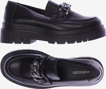 even&odd Flats & Loafers in 37 in Black: front