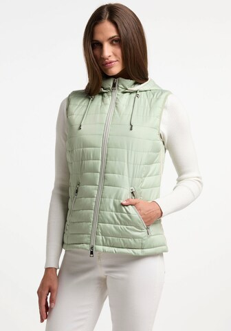 Barbara Lebek Vest in Green: front