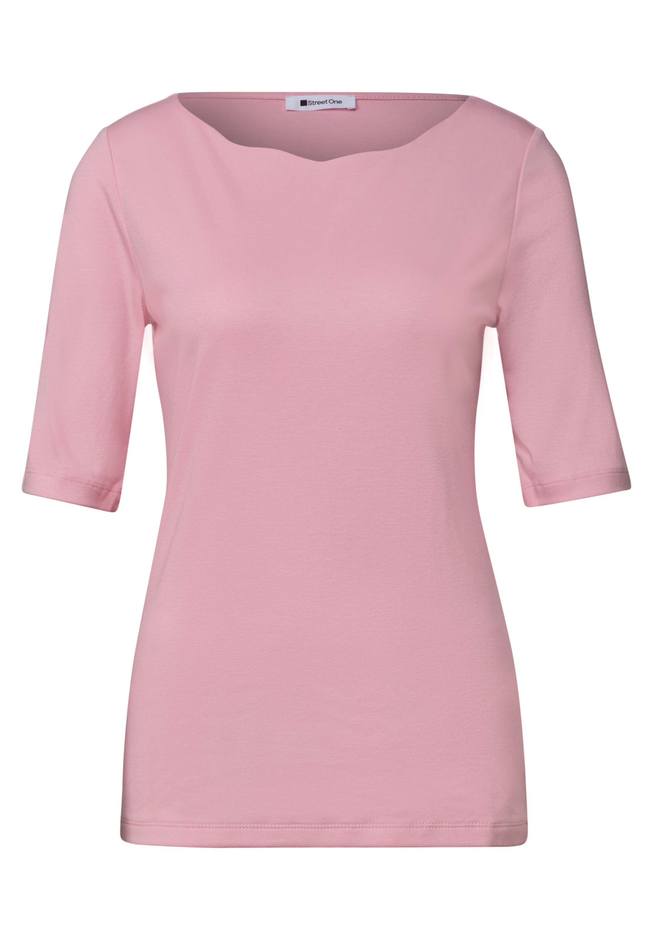 STREET ONE Shirt in Pink: front