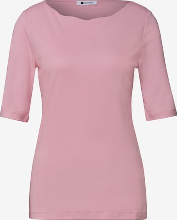 STREET ONE Shirt in Pink: front