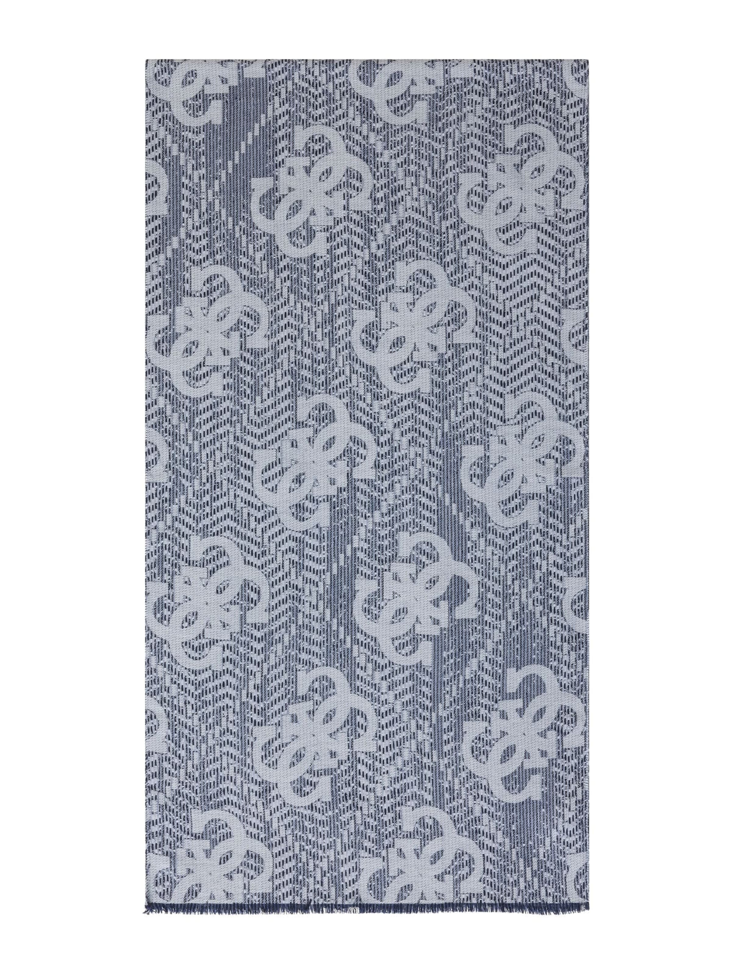 GUESS Scarf 'Boston' in Blue: front