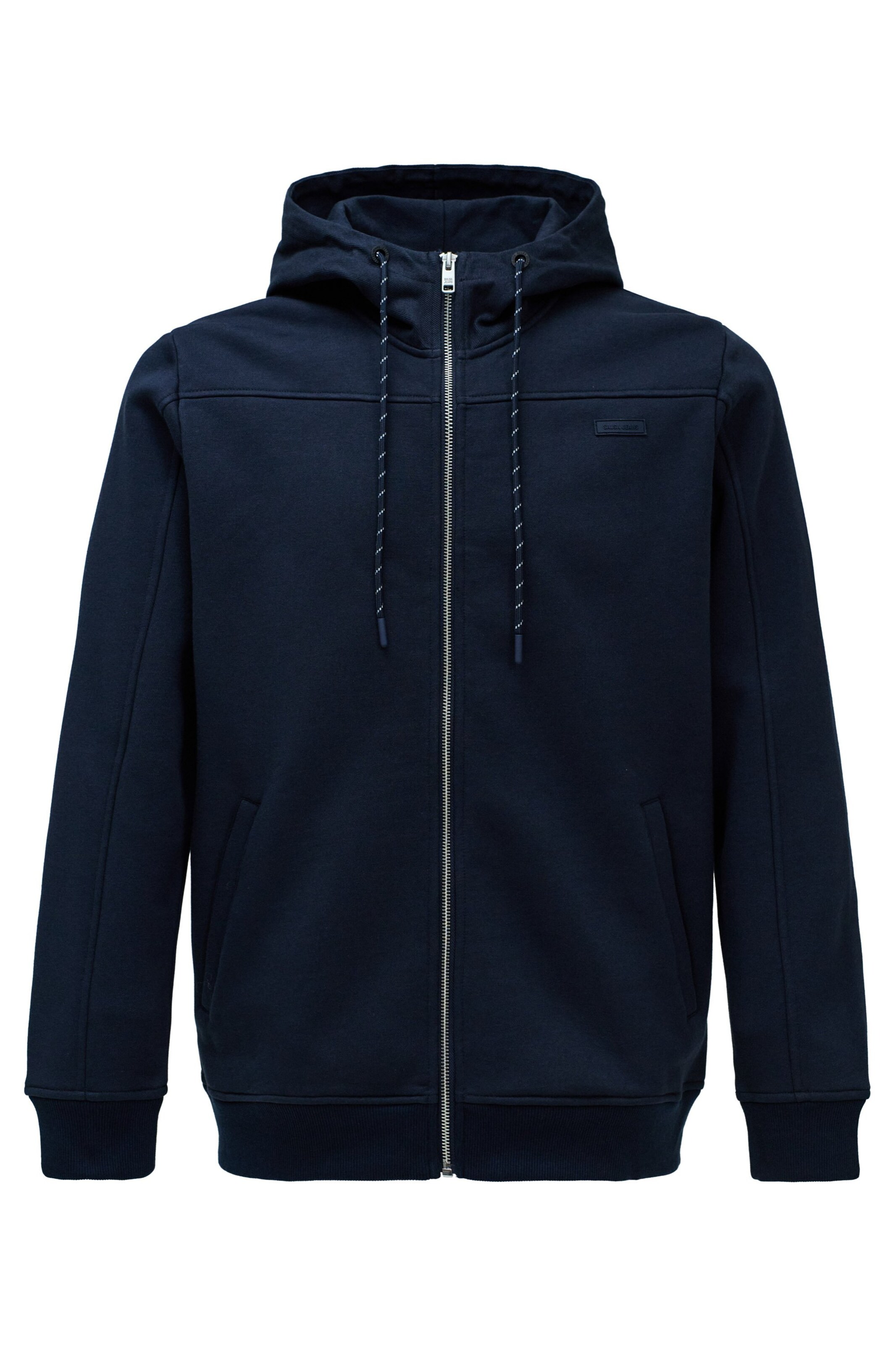 Salsa Jeans Sweat jacket in Blue: front