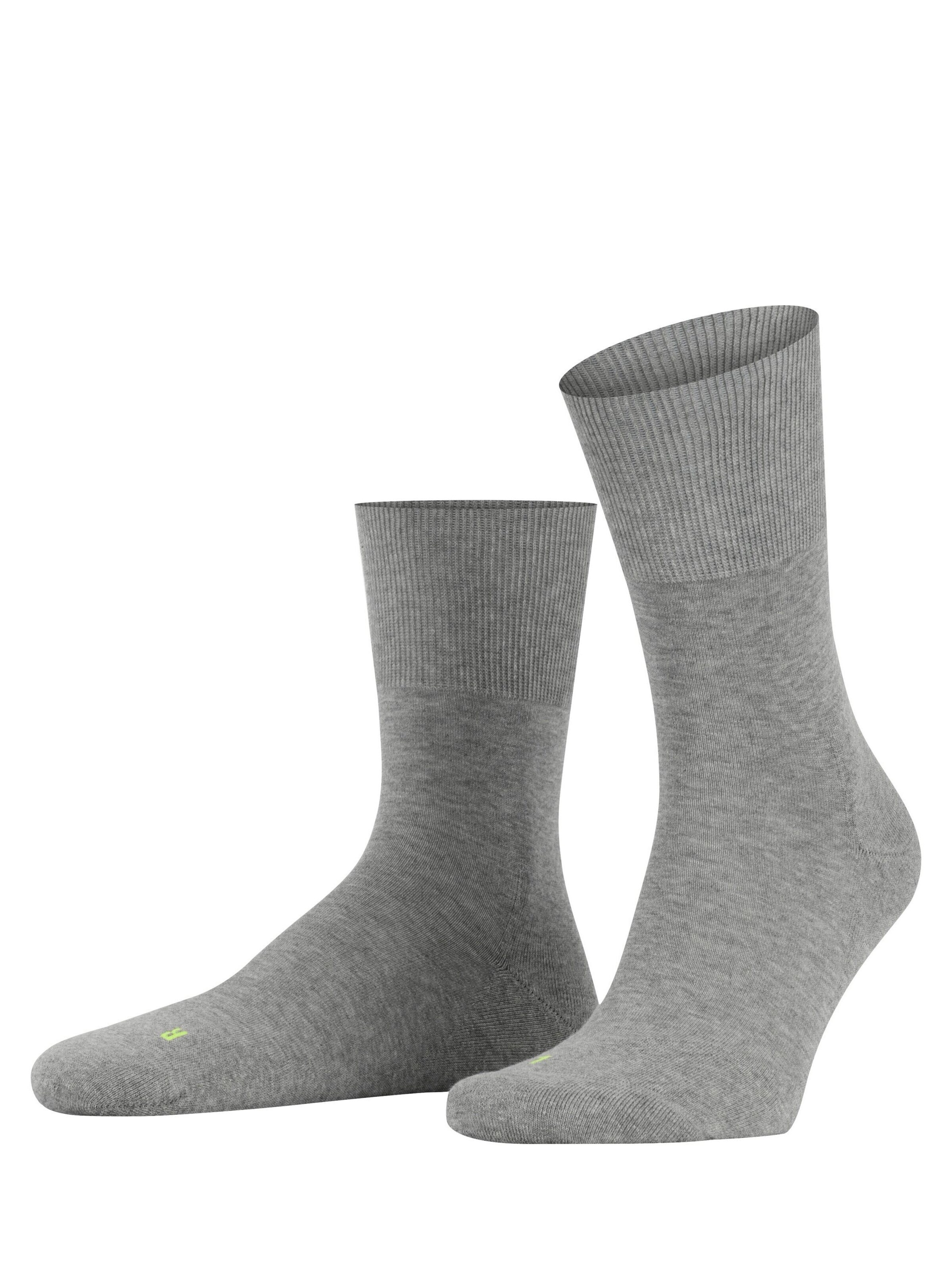 FALKE Socks 'Run' in Grey: front