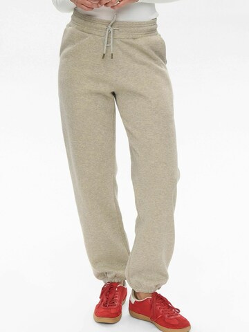 NÜMPH Regular Pants 'NUCALLI' in Beige: front