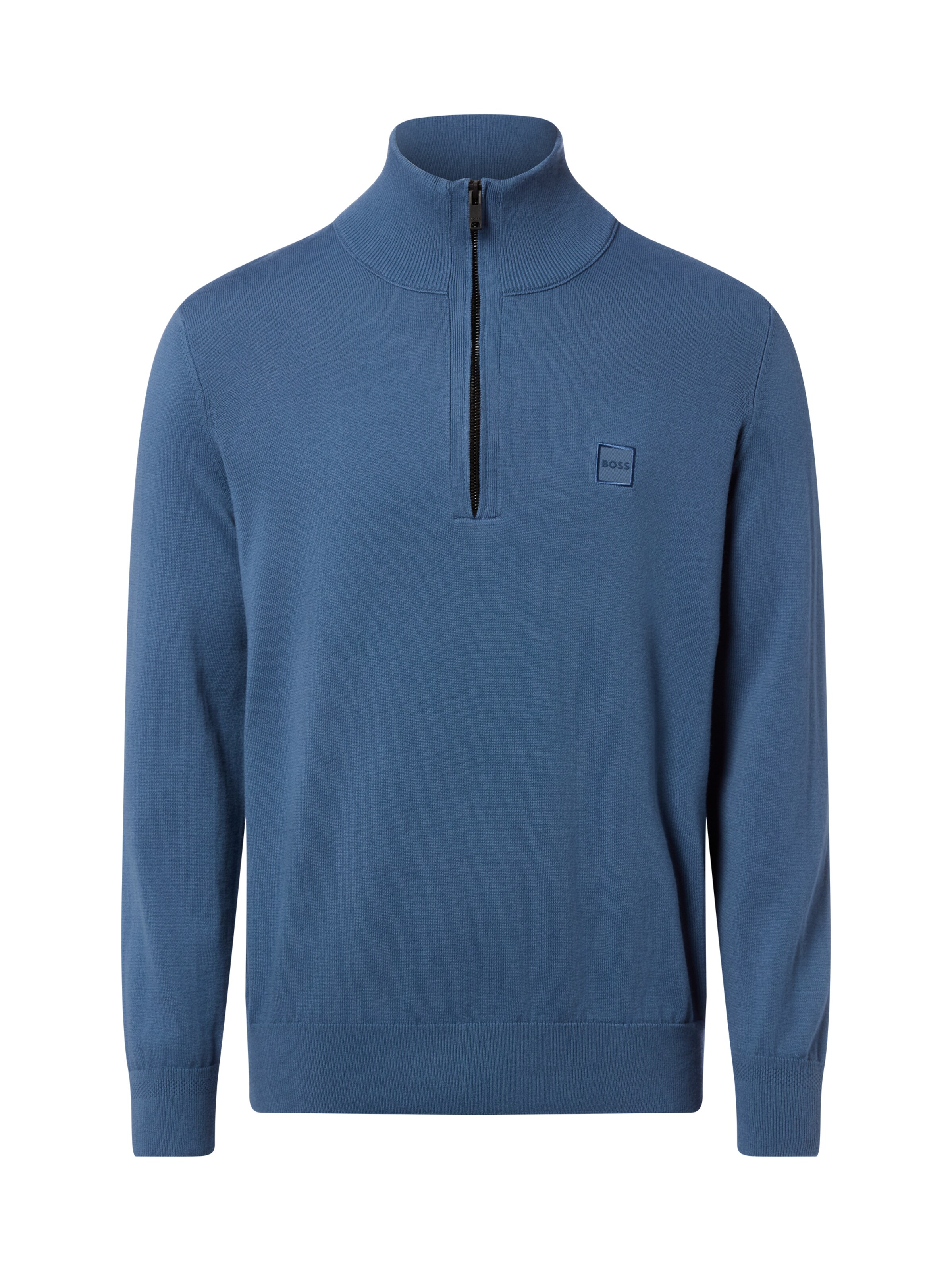 BOSS Trui 'Kanobix_S ' in Blauw: voorkant