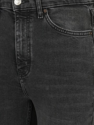 Topshop Tall Skinny Jeans 'Jamie' in Zwart