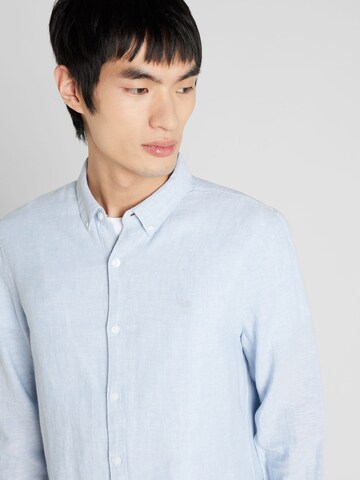 Coupe regular Chemise HOLLISTER en bleu