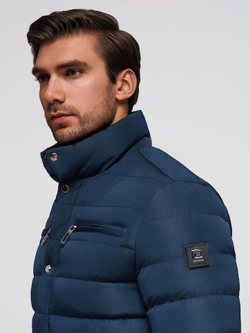Veste d’hiver 'OM-JALP-0260' Ombre en bleu