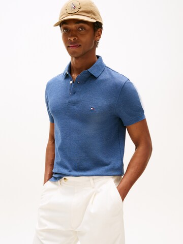 TOMMY HILFIGER Футболка 'CORE 1985 SLIM POLO' в Синий: спереди