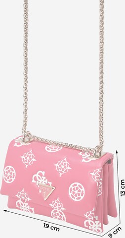 GUESS Τσάντα ώμου 'DEESA' σε ροζ