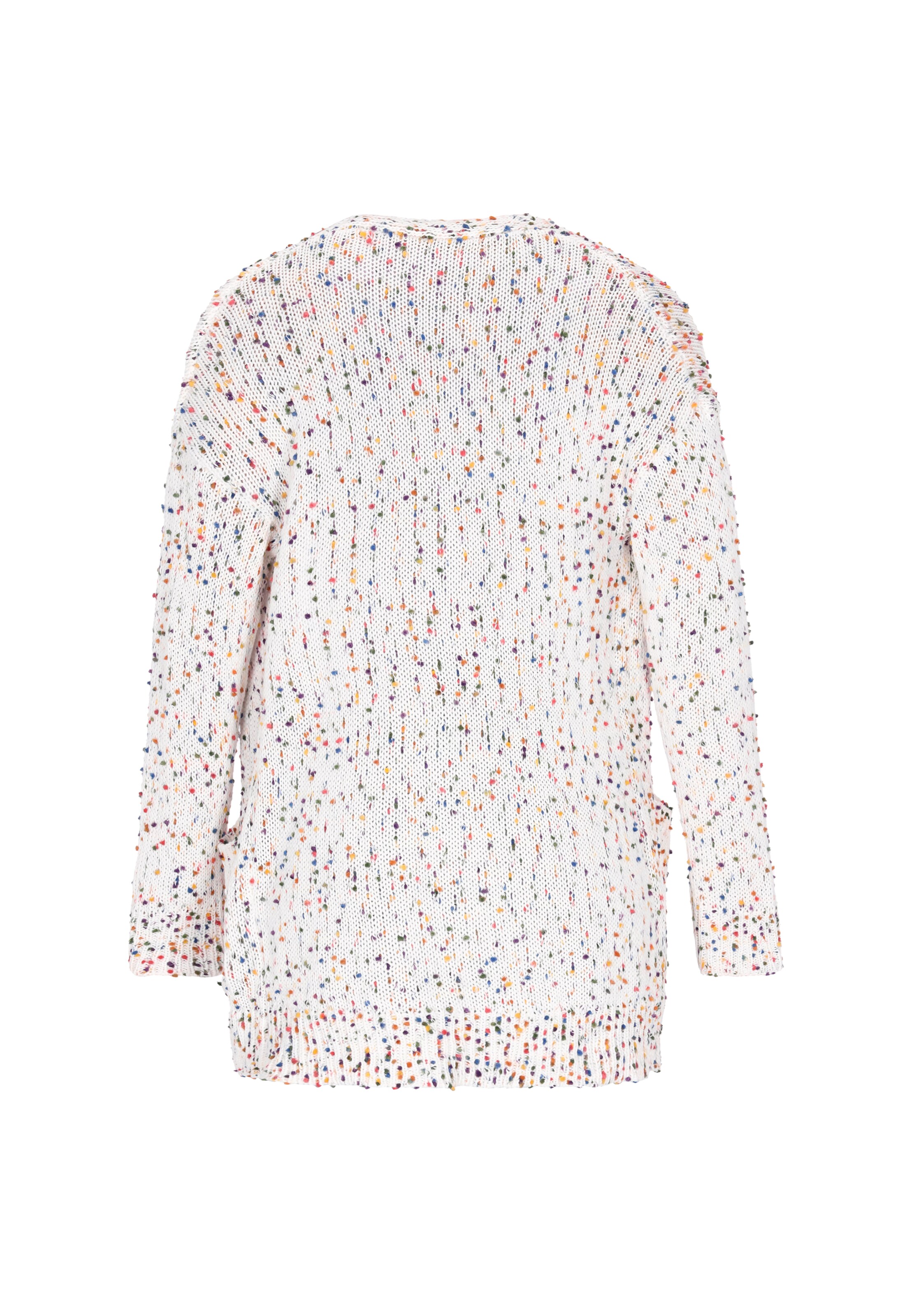 swirly Kardigán - Biela