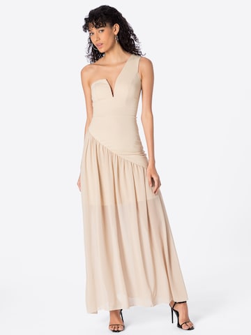 Robe de soirée 'GIGI' WAL G. en beige