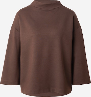 Felpa di MORE & MORE in marrone: frontale
