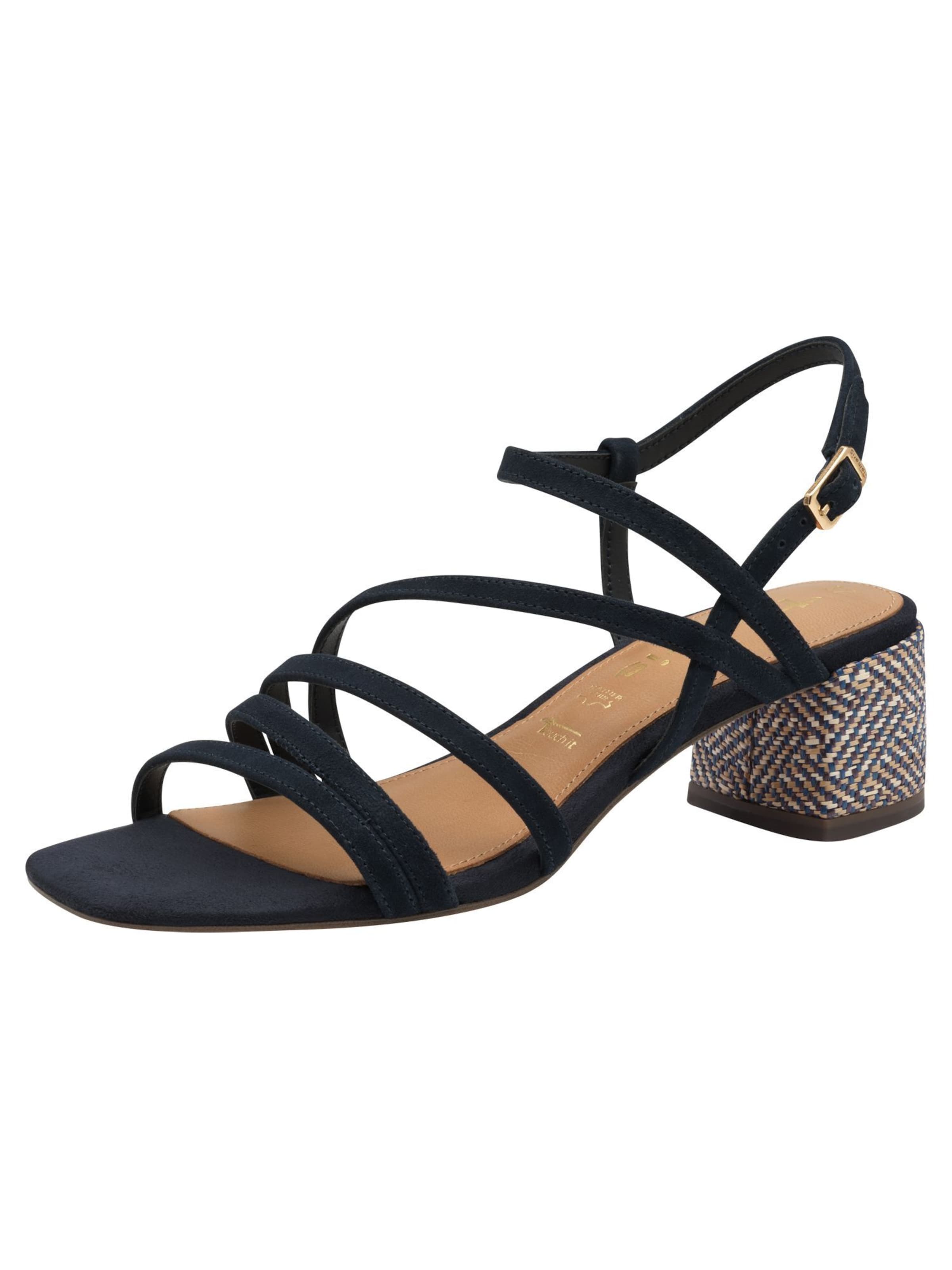 Tamaris Strap sandal in Blue: front