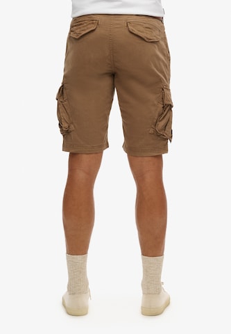 Superdry Loosefit Cargobroek in Bruin