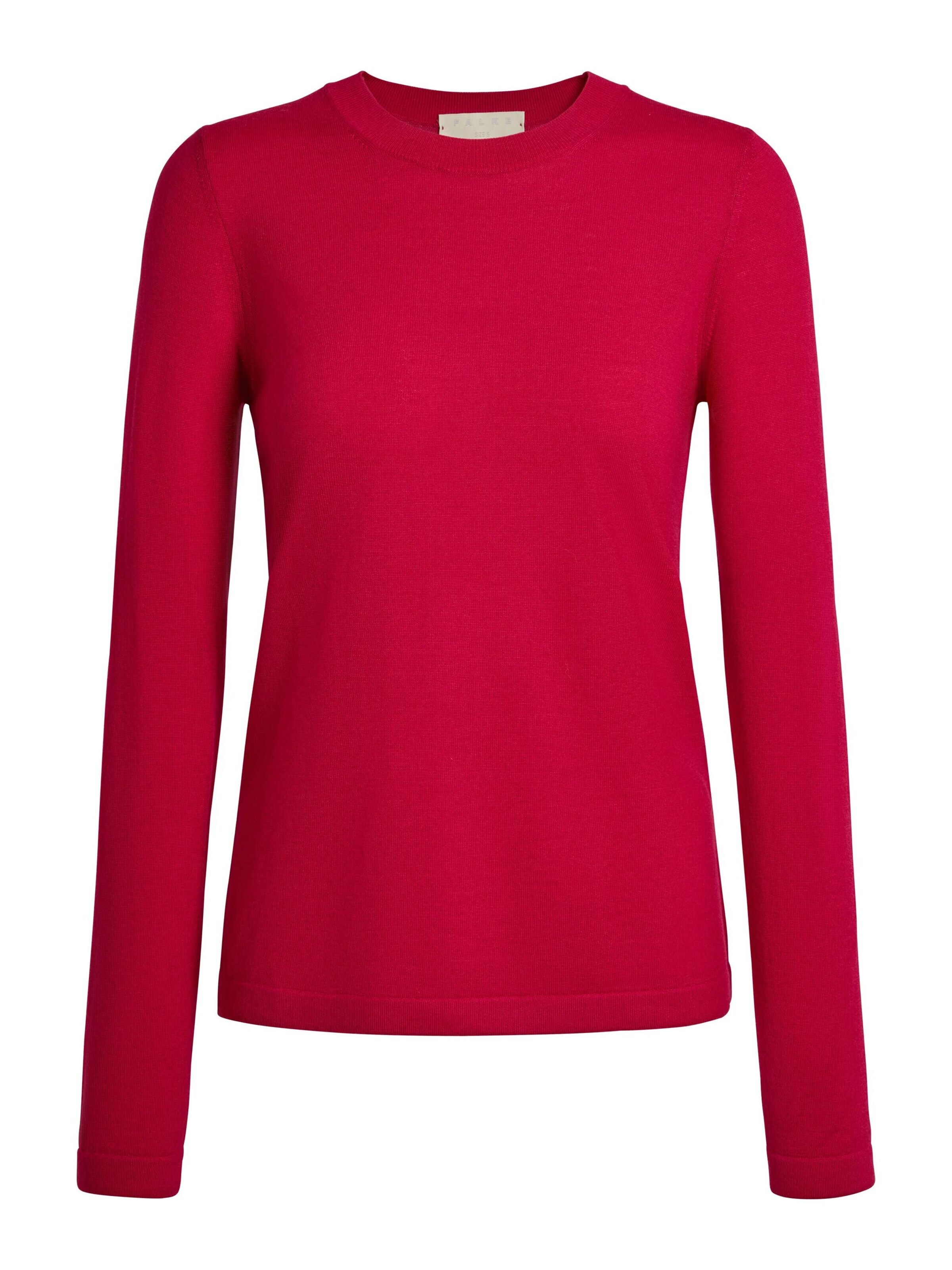 FALKE Pullover 'Pure Merino Wool'‌‌‌ in Pink