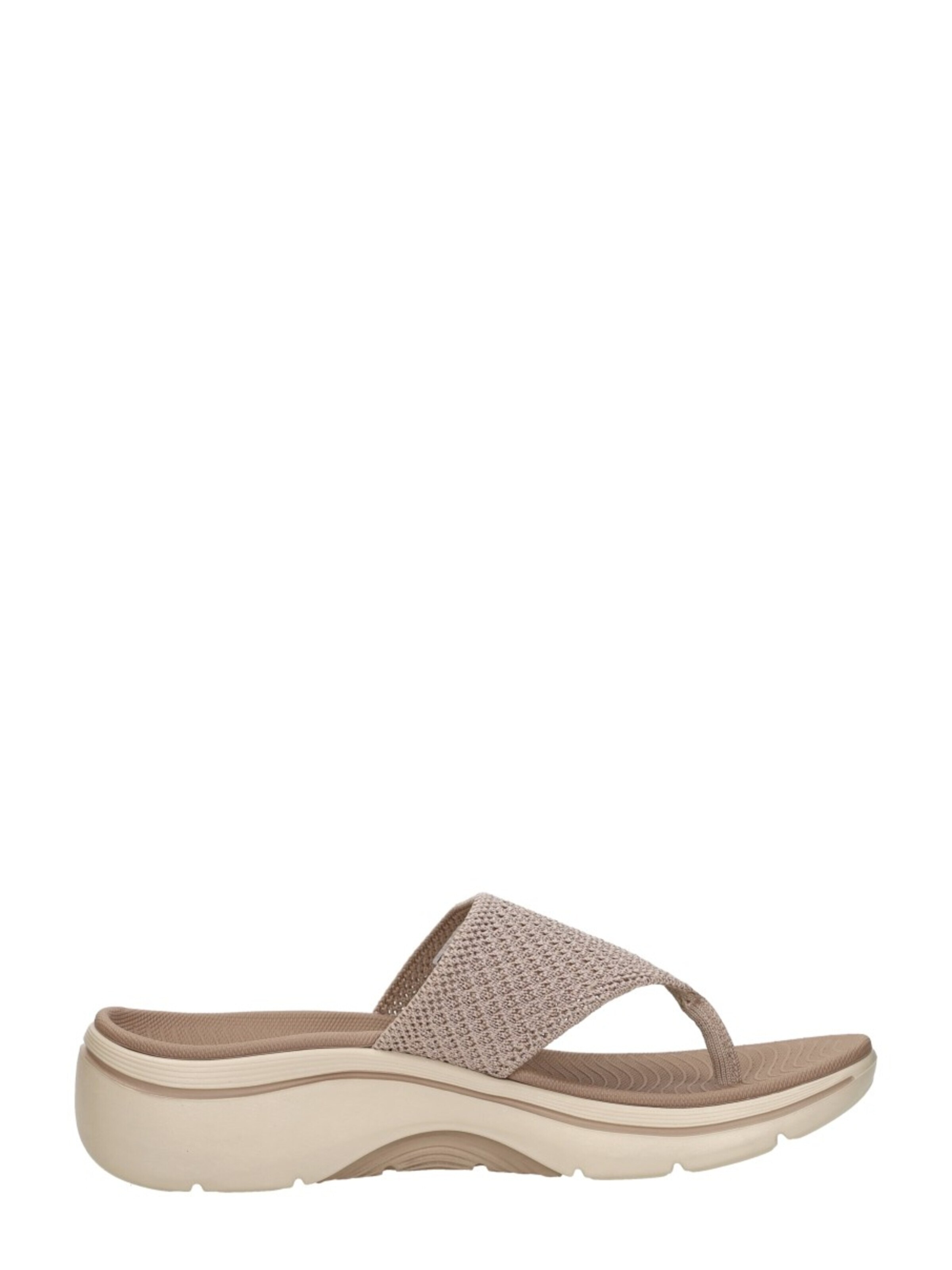 SKECHERS Teenslipper 'Go Walk Arch Fit 2.0' in Beige