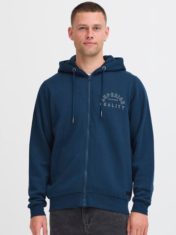 BLEND Kapuzensweatjacke ' BHSunic ' in Blau