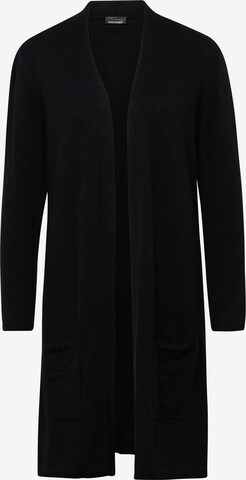 Goldner Knit Cardigan in Black: front