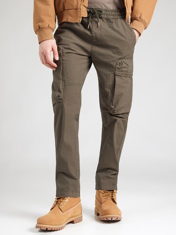 ALPHA INDUSTRIES - regular Pantalón cargo 'Division' en gris: frente