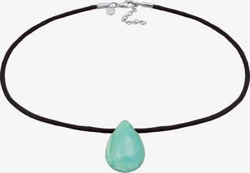 ELLI PREMIUM Necklace in Green: front